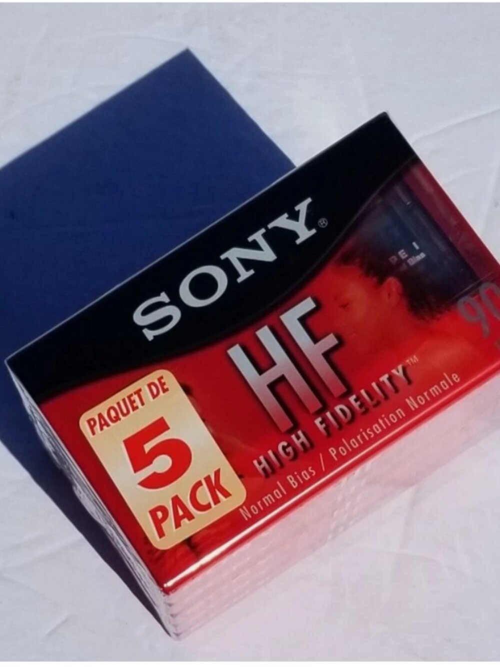 Sony HF Audio Cassette 90 Min 5 Pack. New